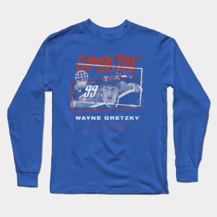 Wayne Gretzky Edmonton Tones Long Sleeve T-Shirt